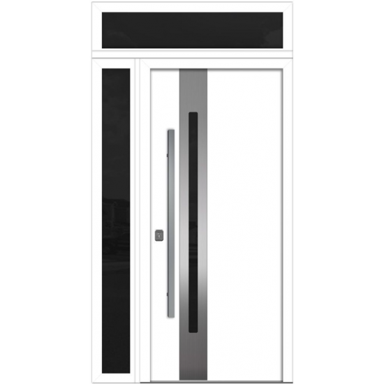 Nova Inox S2 White Modern Exterior Door