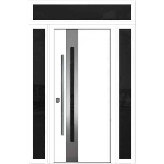 Nova Inox S2 White Modern Exterior Door
