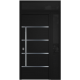 Nova Inox S3 Black Modern Exterior Door