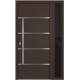 Nova Inox S3 Brown Modern Exterior Door