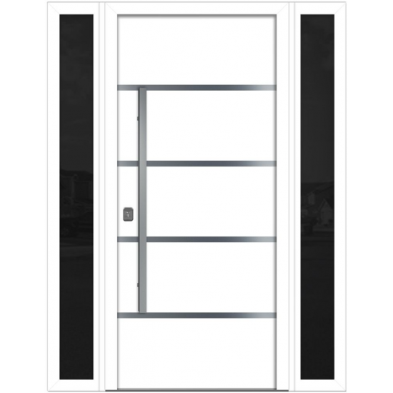 Nova Inox S3 White Modern Exterior Door