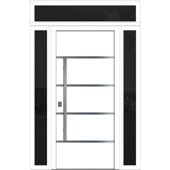 Nova Inox S3 White Modern Exterior Door
