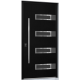 Nova Inox S4 Black Modern Exterior Door