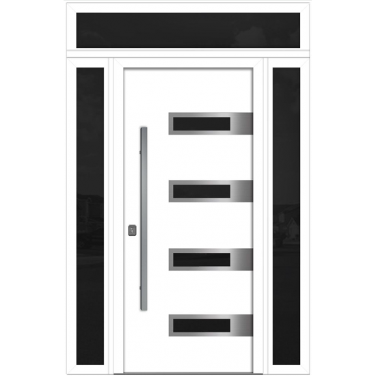 Nova Inox S4 White Modern Exterior Door