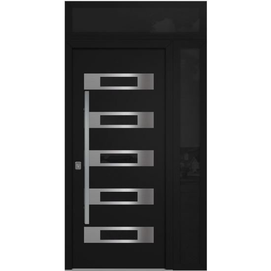 Nova Inox S5 Black Modern Exterior Door