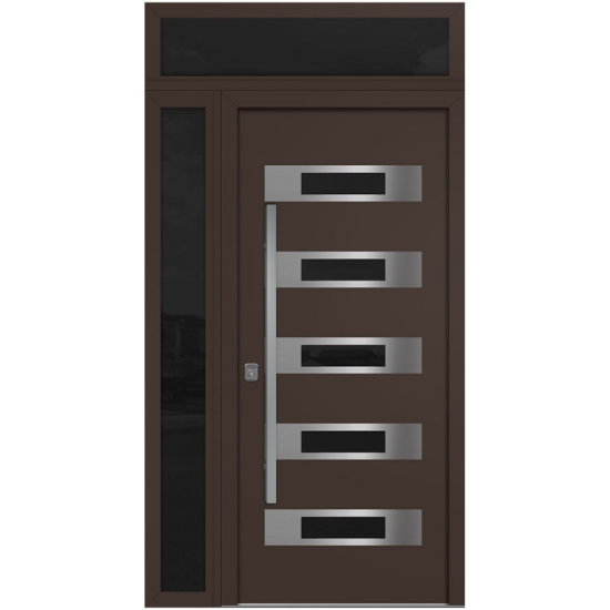 Nova Inox S5 Brown Modern Exterior Door