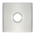 Brushed Stainless Steel Square Rosette