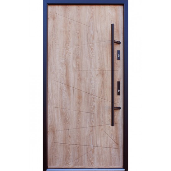 FLORENCE - STAINLESS STEEL ENTRY DOOR