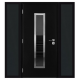 Nova Inox S1 Black Exterior Door