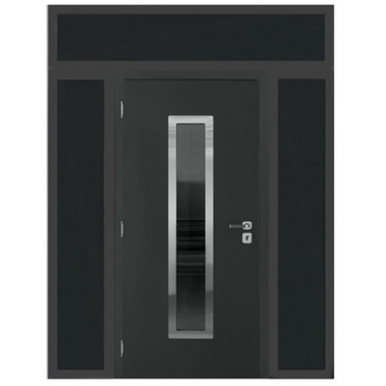 Nova Inox S1 Grey Exterior Door