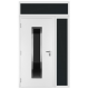 Nova Inox S1 White Exterior Door
