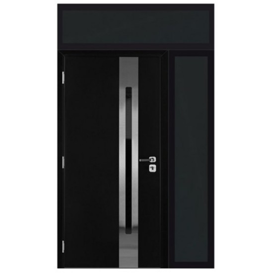 Nova Inox S2 Black Exterior Door
