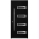 Nova Inox S4 Black Exterior Door