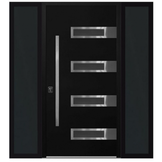 Nova Inox S4 Black Exterior Door