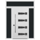 Nova Inox S4 White Exterior Door