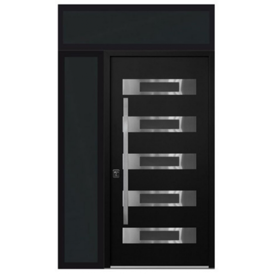 Nova Inox S5 Black Exterior Door