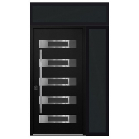 Nova Inox S5 Black Exterior Door