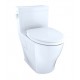 TOTO MS624124CEF Legato One-Piece Elongated Bowl with Softclose Seat and 1.28 GPF Single Flush