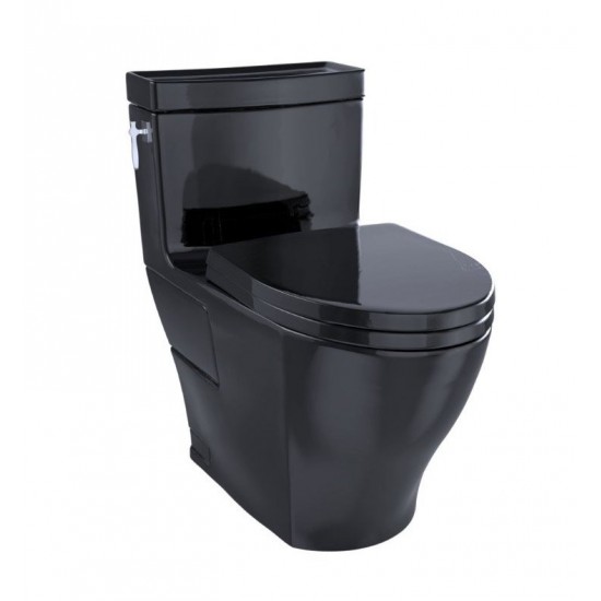 TOTO MS626124CEF Aimes One-Piece Elongated Bowl with Softclose Seat and 1.28 GPF Single Flush