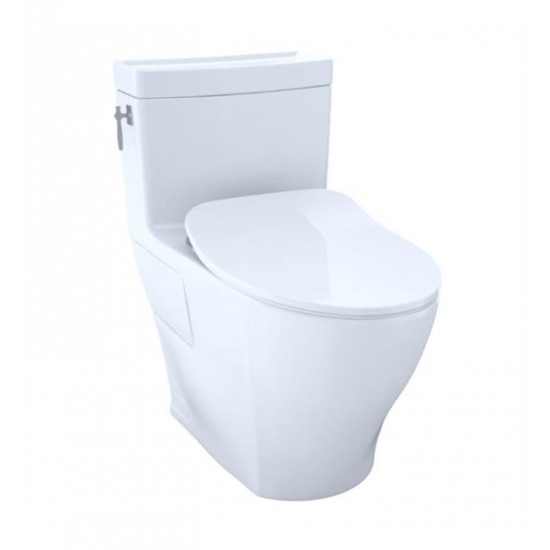 TOTO MS626234CEFG#01 Aimes One-Piece Elongated Toilet with 1.28 GPF Tornado Flush in Cotton