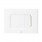 TOTO YT920#WH Basic Square Dual Button Push Plate in White