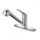LaToscana 45564 8 1/8" Single Handle Deck Mounted Pull-Out Spray Kitchen Faucet