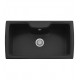 LaToscana HR0860 Harmony 34 5/8" Single Bowl Drop-In Granite Rectangular Kitchen Sink