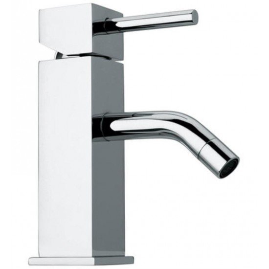 LaToscana 57CR211 Axia 6 5/8" Single Handle Deck Mounted Bathroom Sink Faucet with Pop-Up Drain in Chrome