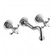 LaToscana 87207 Ornellaia 2 1/8" Double Handle Wall Mount Bathroom Sink Faucet