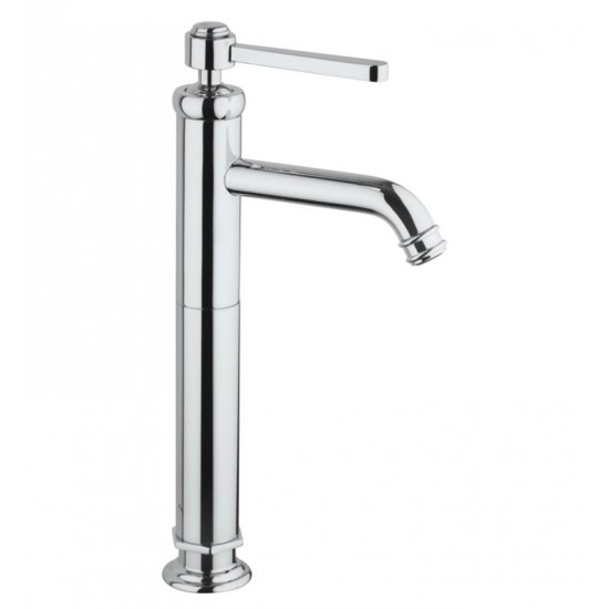 LaToscana 88205LL Firenze 14 5/8" Tall Single Handle Deck Mounted Bathroom Sink Vessel Faucet