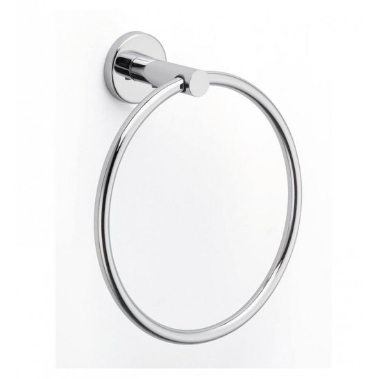 LaToscana AT07 Atlanta 7 1/4" Wall Mount Towel Ring