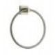 LaToscana SQ07 Square 7 1/4" Wall Mount Towel Ring