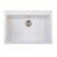 LaToscana ON8410ST One Series 23 5/8" Single Bowl Undermount Granite Rectangular Kitchen Sink