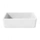 LaToscana LFS3318W 33" Single Bowl Farmhouse/Apron-Front Reversible Fireclay Rectangular Kitchen Sink