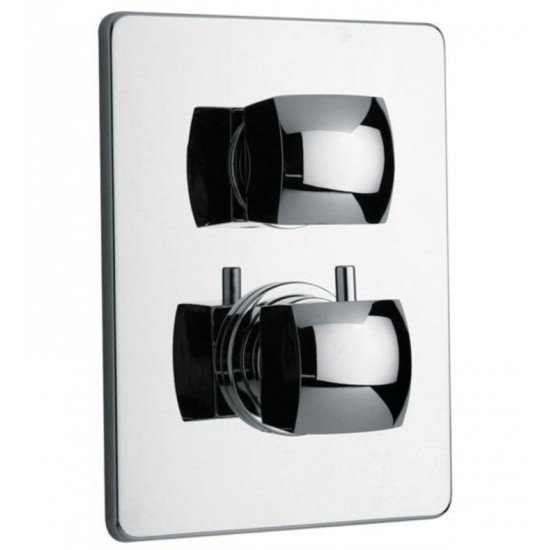 LaToscana 89CR691 Lady Thermostatic Shower Valve with 2 Way Diverter Volume Control in Chrome