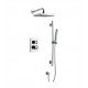 LaToscana LA-OPTION2 Lady Thermostatic Shower System with Two Way Diverter and Slide Bar Kit