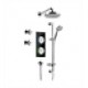 LaToscana ST-LA Smart Bath Digital Thermostatic Shower System with Three Way Diverter and Two Body Jets