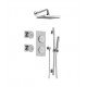 LaToscana ST-LA Smart Bath Digital Thermostatic Shower System with Three Way Diverter and Two Body Jets