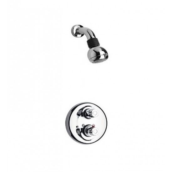 LaToscana WH-OPTION2 Water Harmony Thermostatic Valve Shower Only Faucet with Showerhead