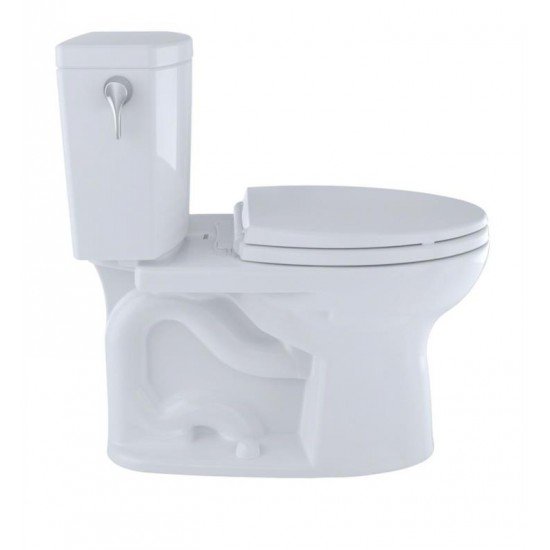 TOTO CST454CUF Drake II Two-Piece Elongated Toilet with 1.0 GPF Single Flush