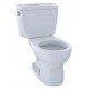 TOTO CST743SD#01 Drake Two-Piece Round Toilet with 1.6 GPF Single Flush and Insulated Tank