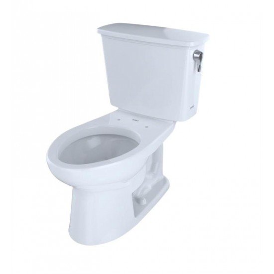 TOTO CST744ERN#01 Eco Drake Two-Piece Elongated Toilet with 1.28 GPF Single Flush