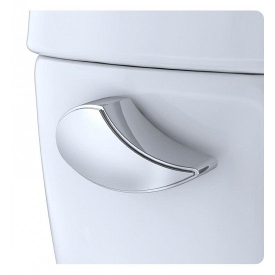 TOTO CST744SD#01 Drake Two-Piece Elongated Toilet with 1.6 GPF Single Flush and Insulated Tank