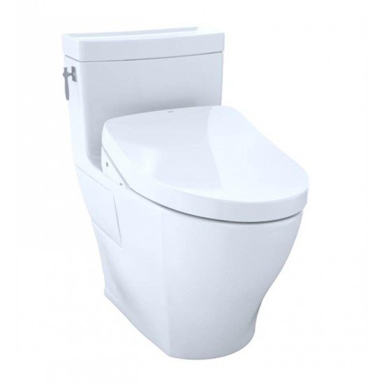 TOTO CST626CEFGAT40#01 Aimes 29 1/4" One Piece Elongated Bowl with 1.28 GPF Single Flush
