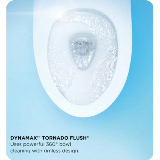 TOTO CST646CEMFGAT40#01 Aquia IV 29 5/8" One Piece Elongated Toilet with 1.28 and 0.8 GPF Dual Flush