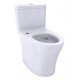 TOTO CST646CEMFGT40#01 Aquia IV One-Piece Elongated Toilet with 1.28 GPF & 0.8 GPF Dual Flush with CeFiONtect