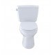TOTO CST744SF.10#01 Drake Two-Piece Elongated Toilet with 1.6 GPF Single Flush