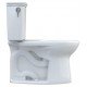 TOTO CST776CERG#01 Drake 28 3/8" Two-Piece 1.28 GPF Single Flush Elongated Toilet with Right Hand Trip Lever in Cotton