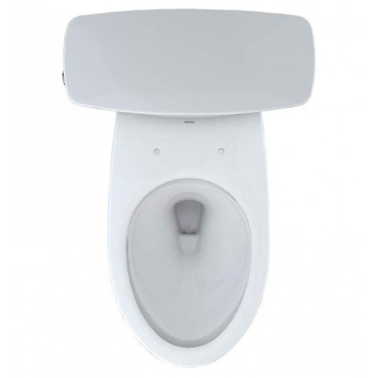 TOTO CST776CERG#01 Drake 28 3/8" Two-Piece 1.28 GPF Single Flush Elongated Toilet with Right Hand Trip Lever in Cotton
