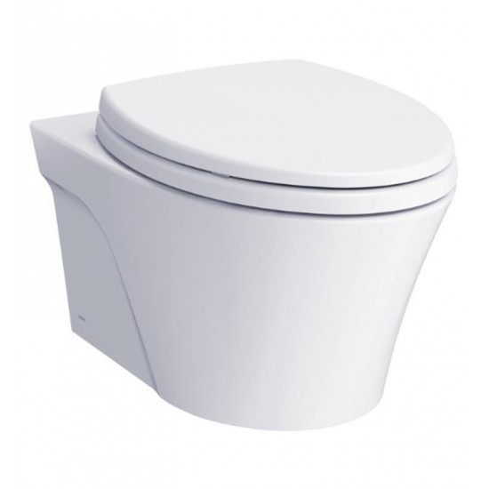 TOTO CWT426CMFG AP 21 1/4" Wall-Hung Elongated Toilet with 1.28 GPF & 0.9 GPF Dual Flush and DuoFit In-Wall Tank System